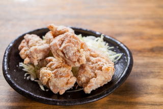 無垢 白い唐揚げ 鶏小幸